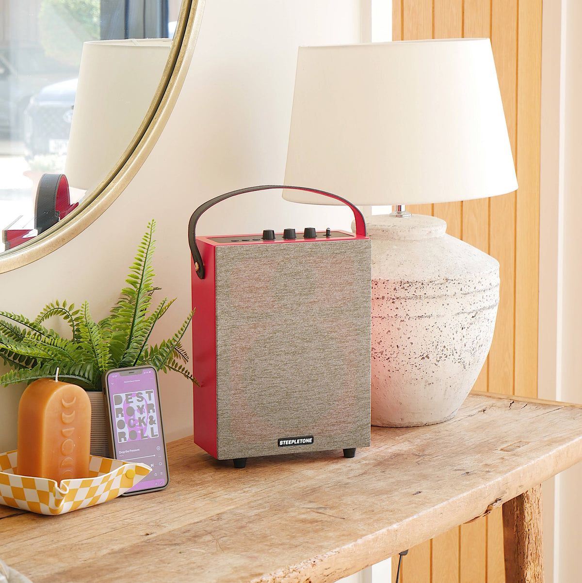 Luxury Bluetooth Speaker | Red
