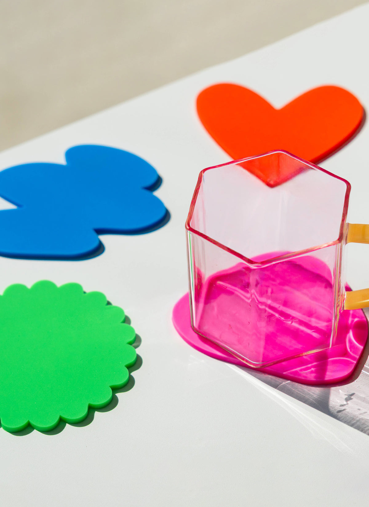 80s Abstract Coasters