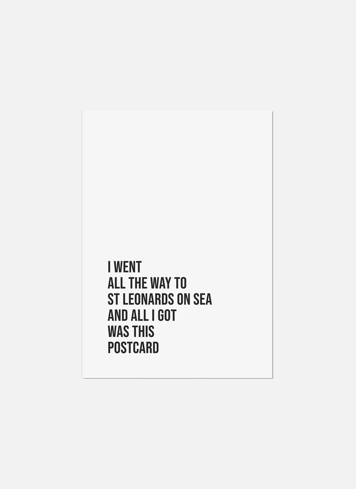 ALL I GOT Postcard