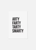Arty Farty Postcard