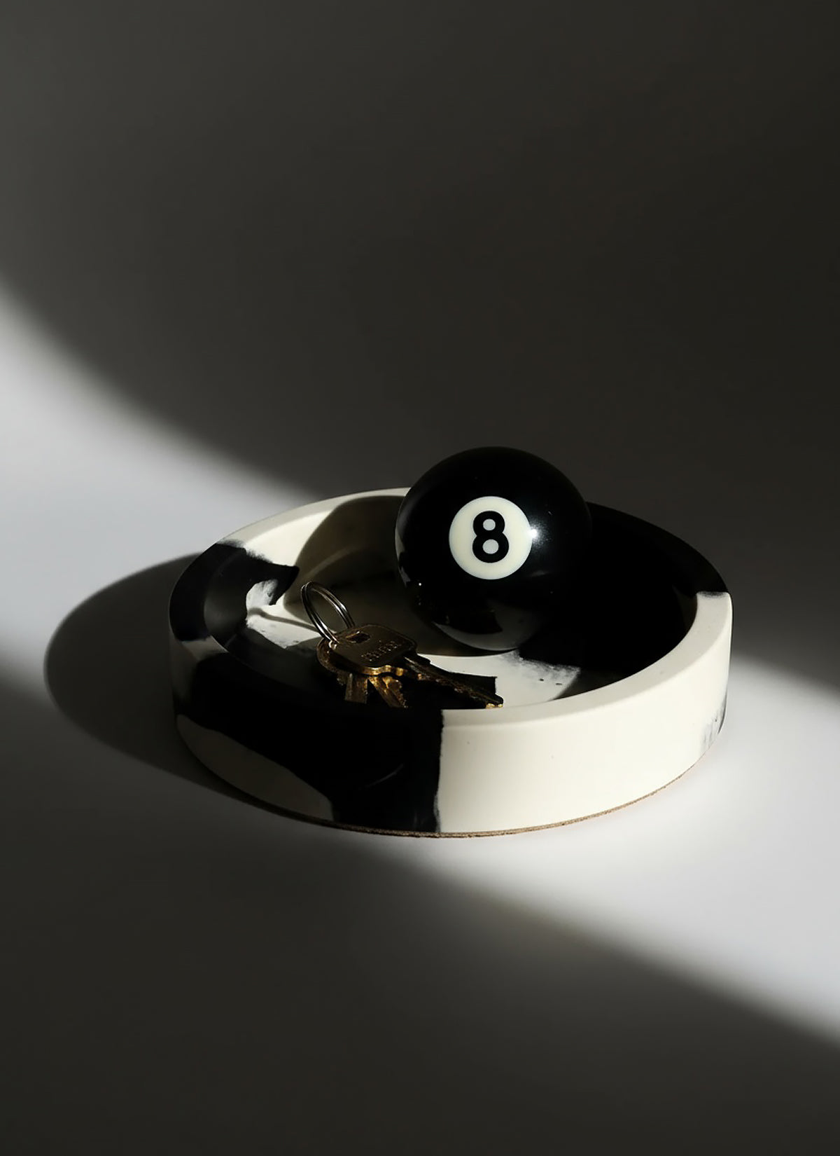 Black & White Jesmonite Dish