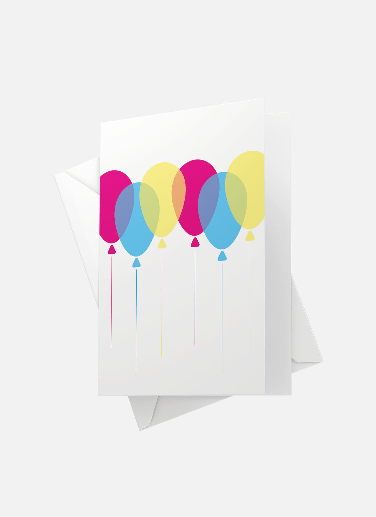 Balloons Greeting Card