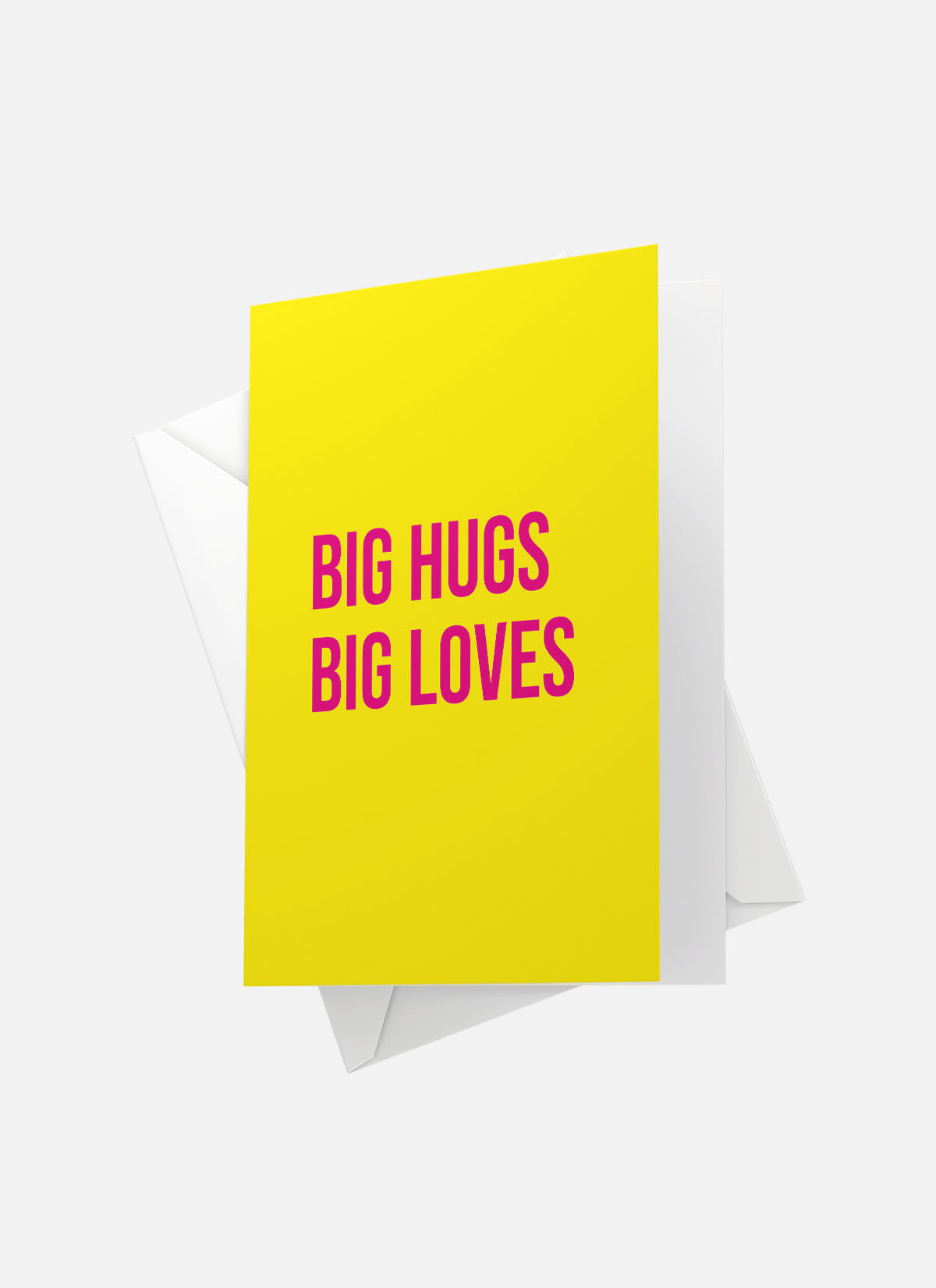 Big Hugs Big Loves Greeting Card