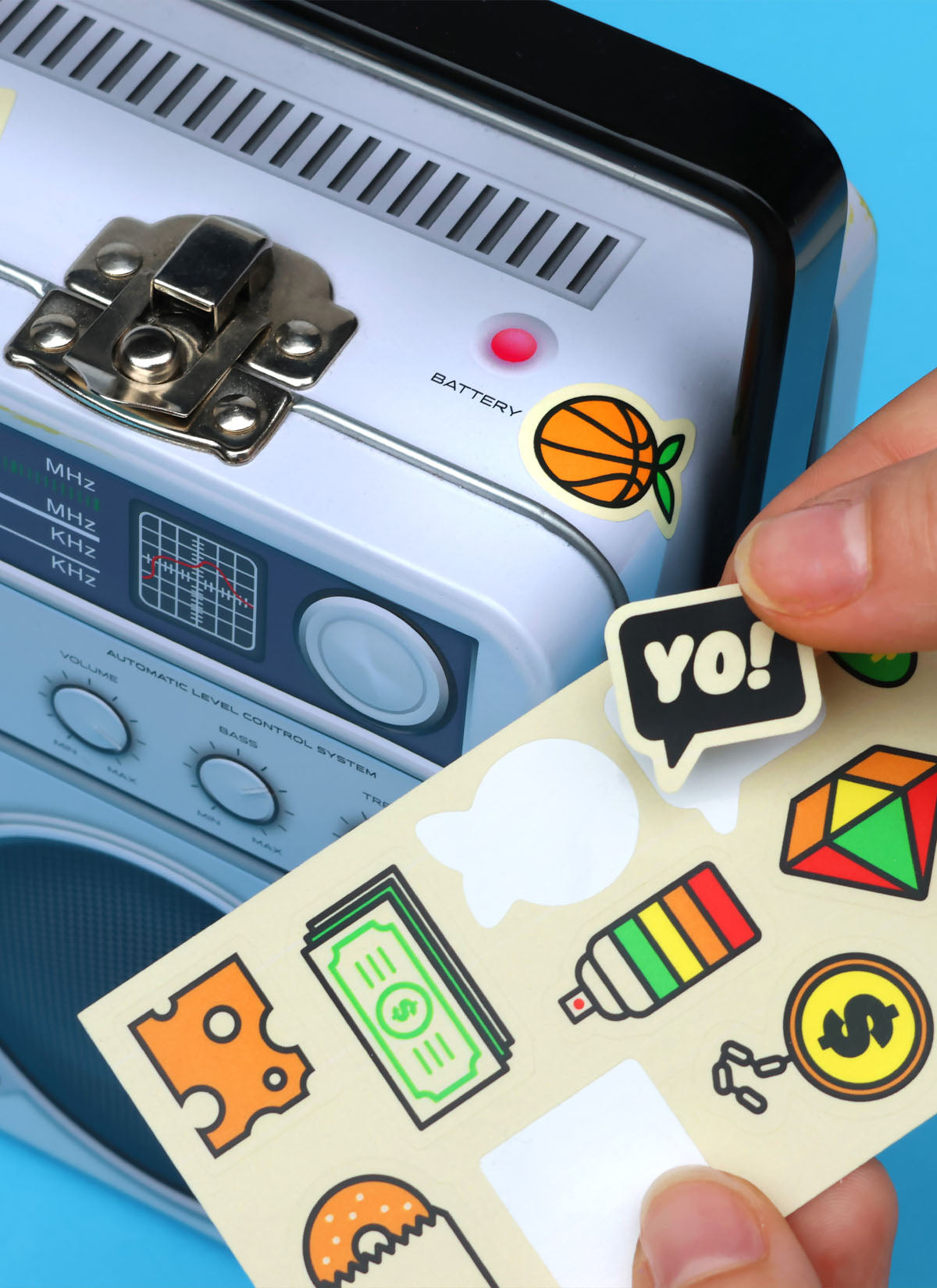 Boombox Lunch Box