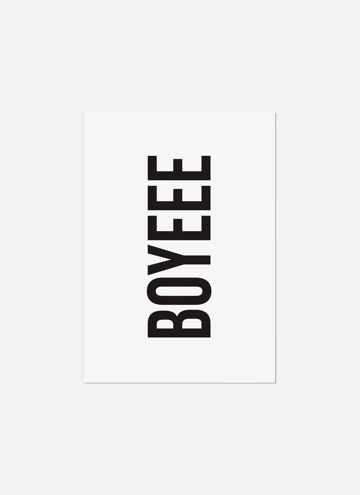 Boyeee Postcard