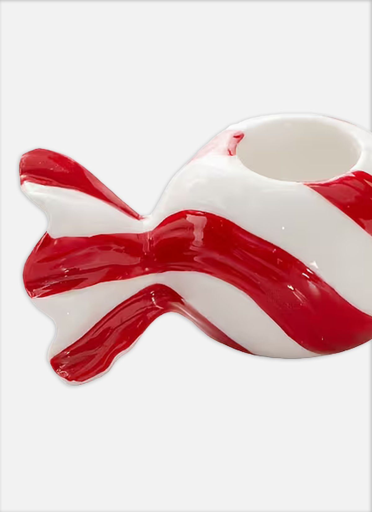 Candy Stripe Candlestick