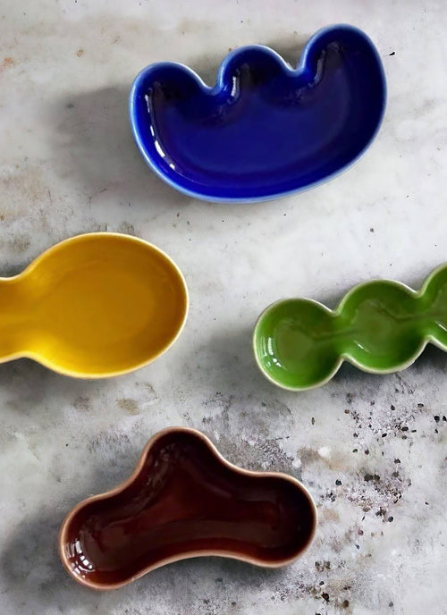 Blue Ceramic Dish