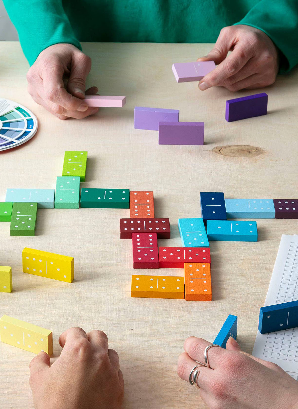 Gradient Dominoes