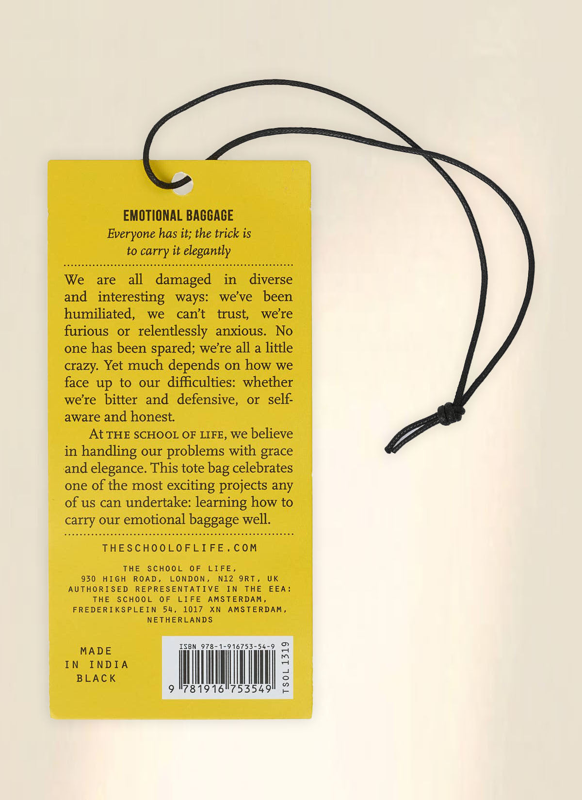 The Emotional Baggage Tote