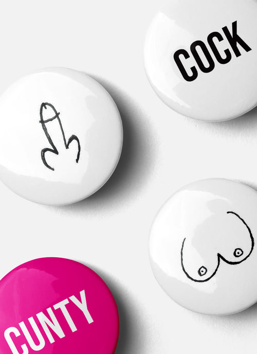 Boobs Badge