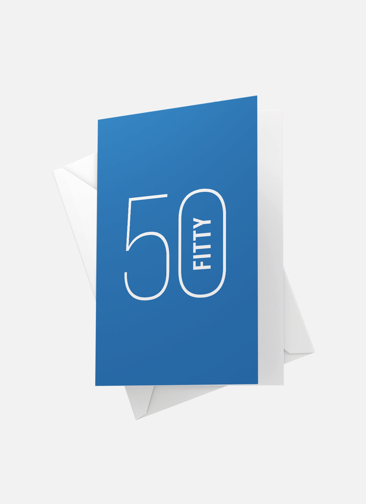 Fitty 50 Greeting Card