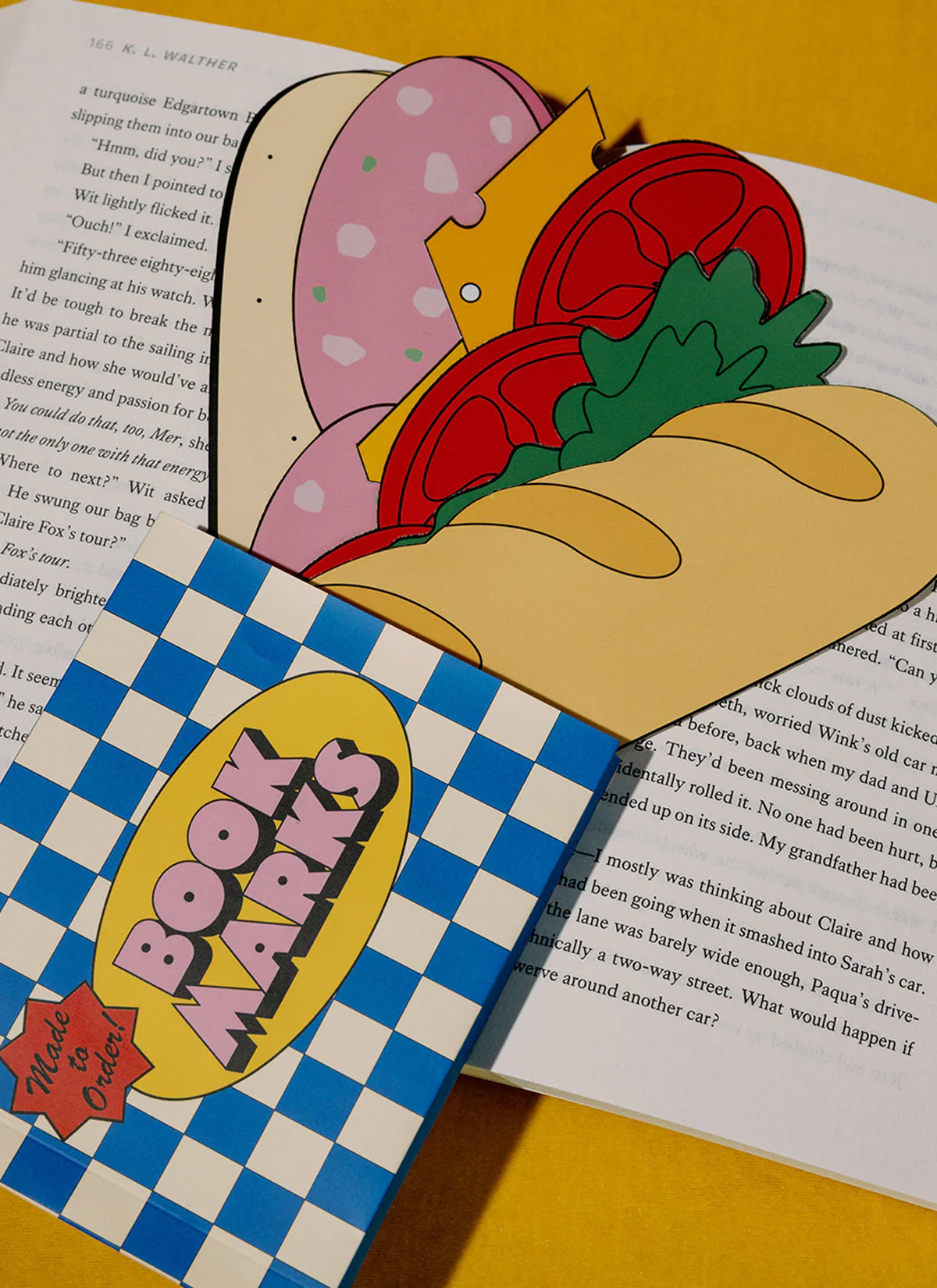 Sandwich Bookmark Set