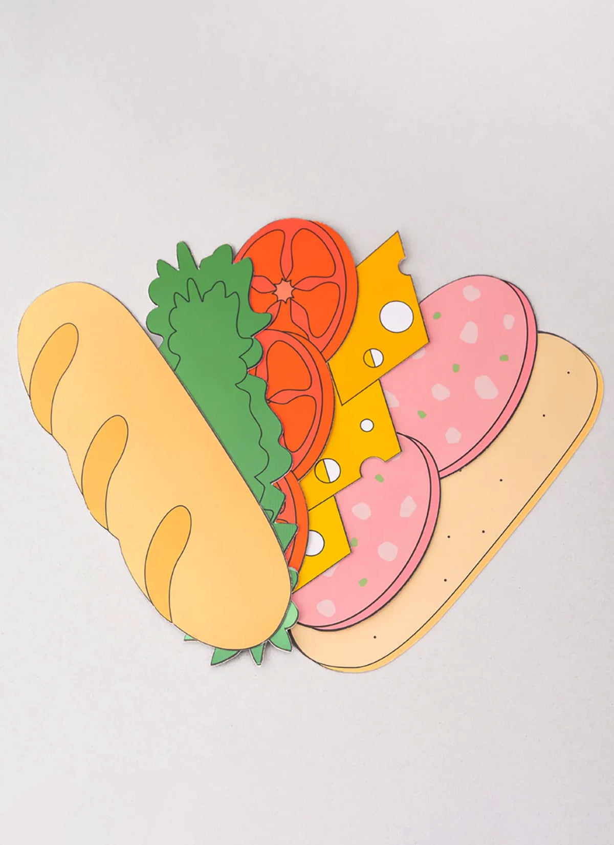 Sandwich Bookmark Set