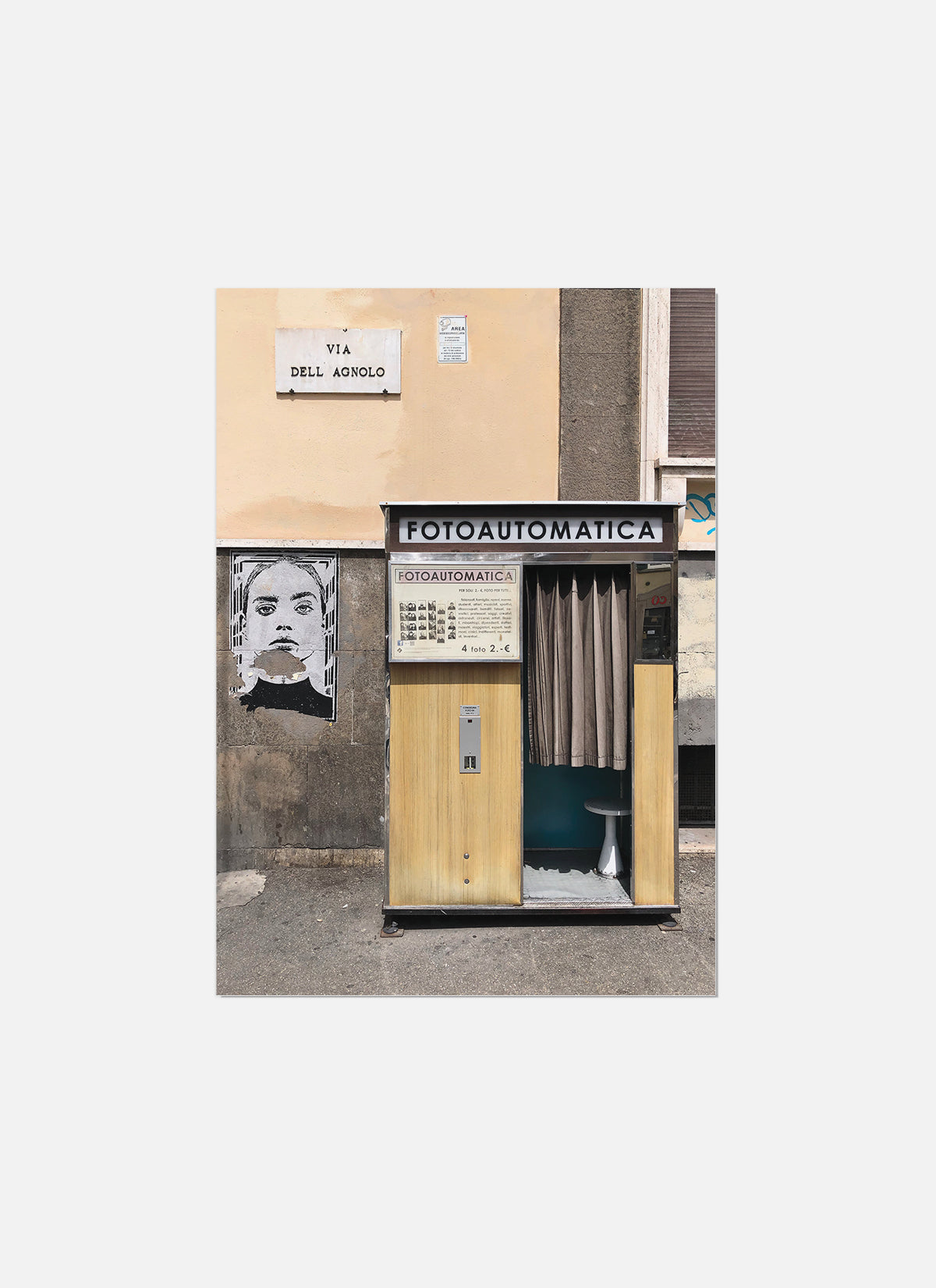 Fotoautomatica Postcard