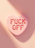 Fuck Off Heart Trinket Box