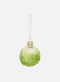Brussel Sprout Glitter Bauble