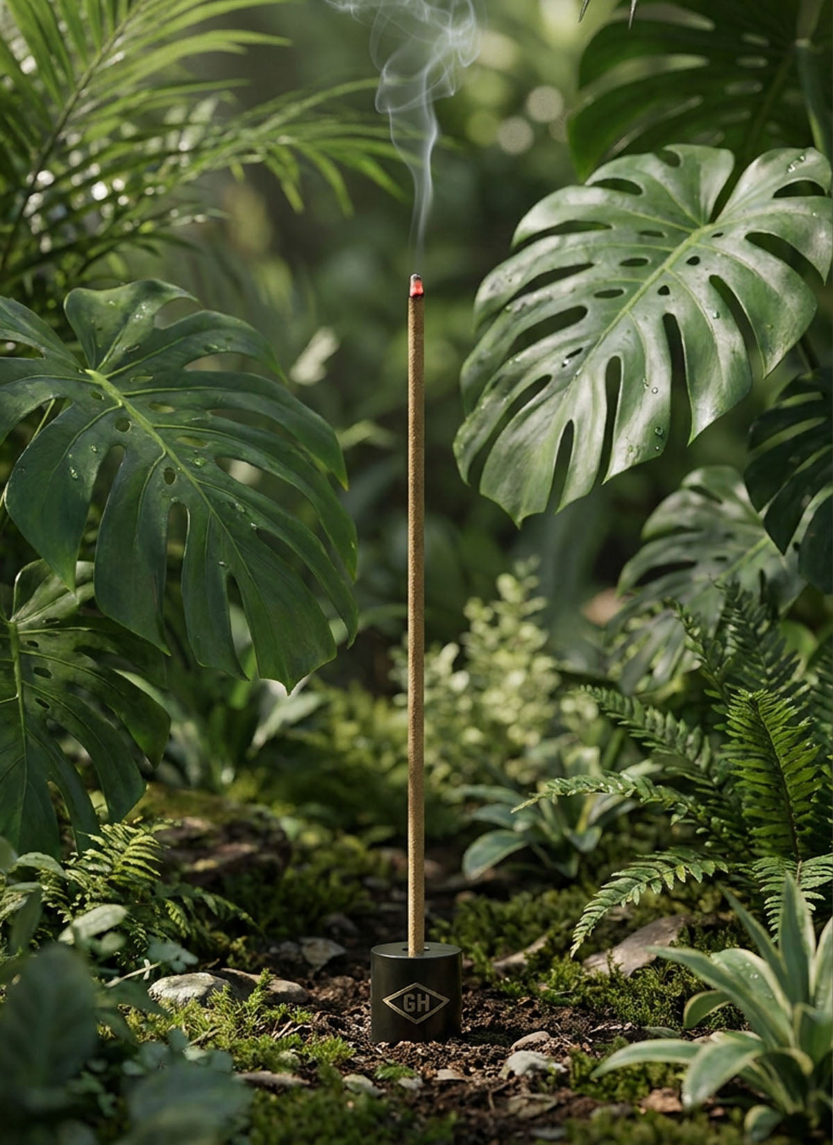 Garden Incense & Holder