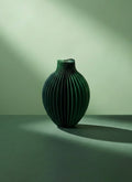 Green Honeycomb Paper Vase