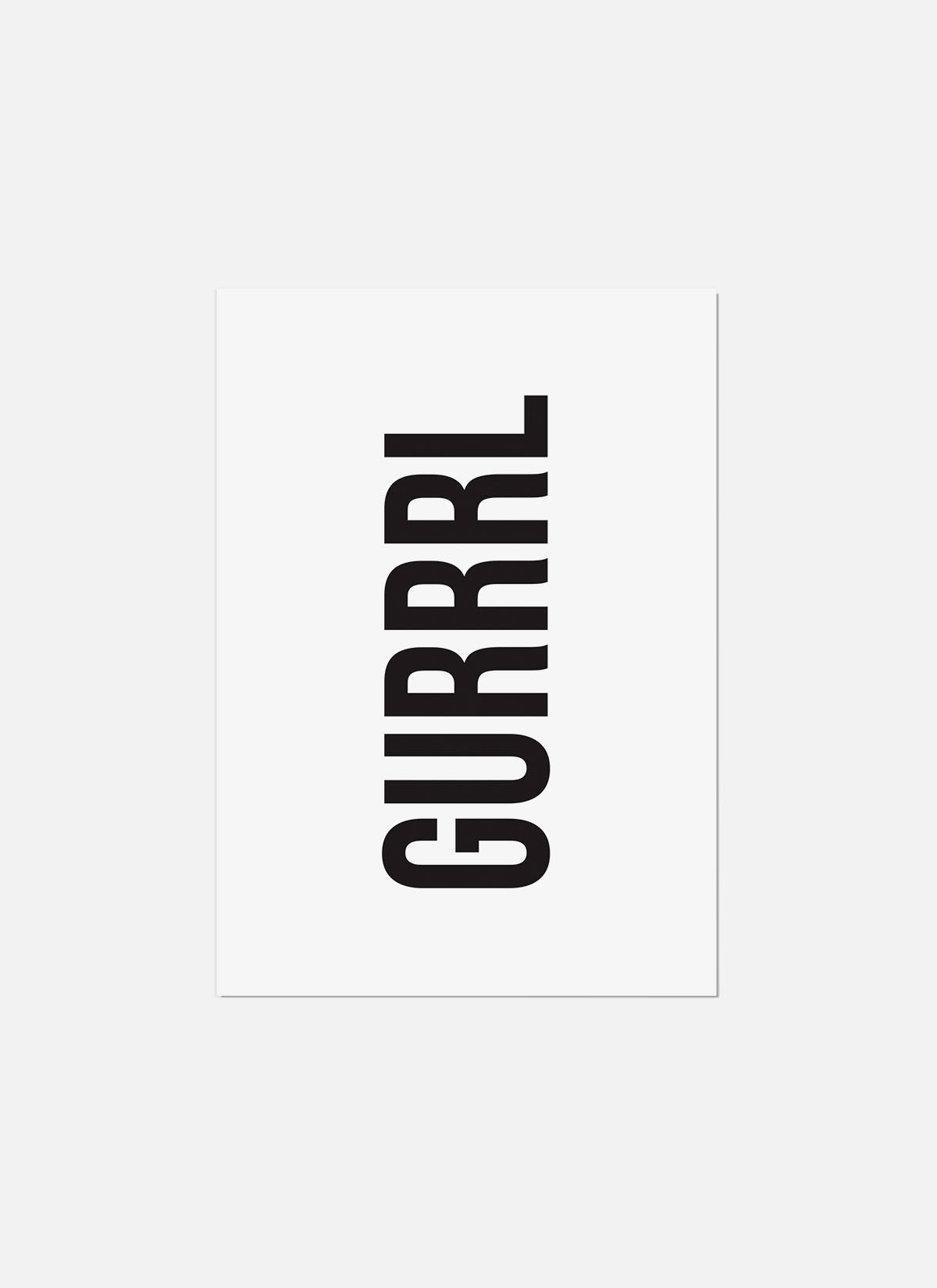 Gurrrl Postcard