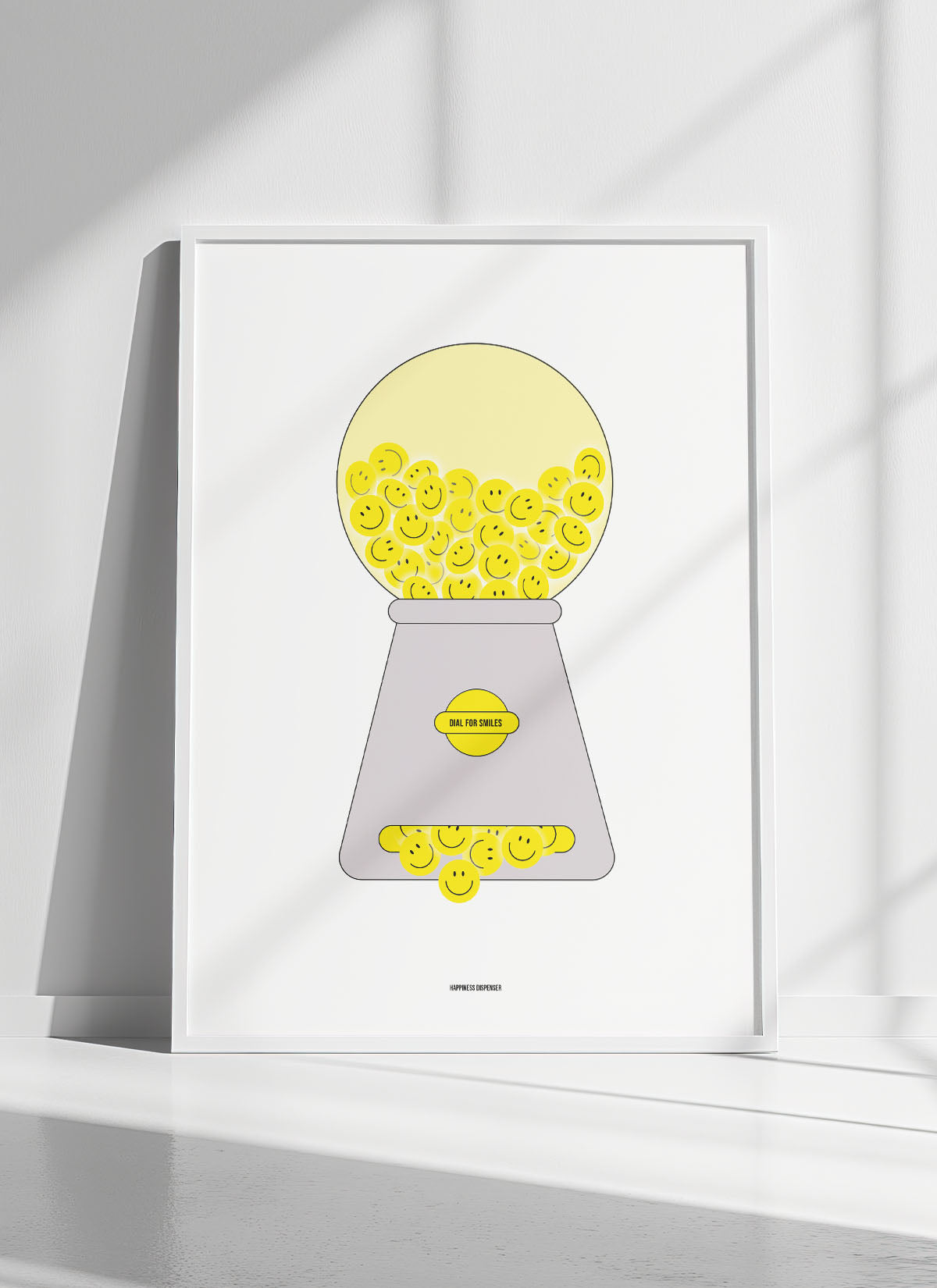 Happiness Dispenser Art Print