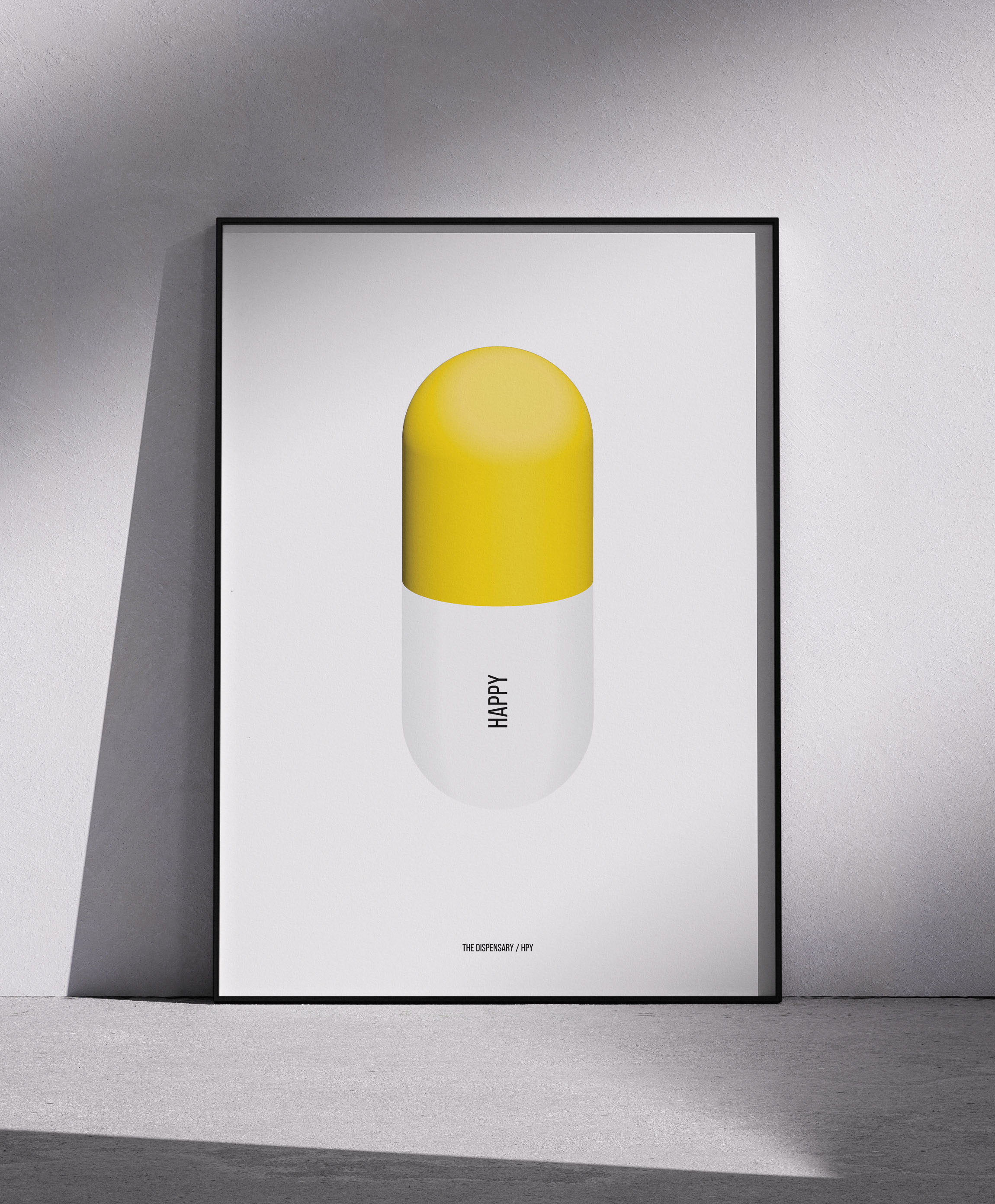 Happy Pill Art Print