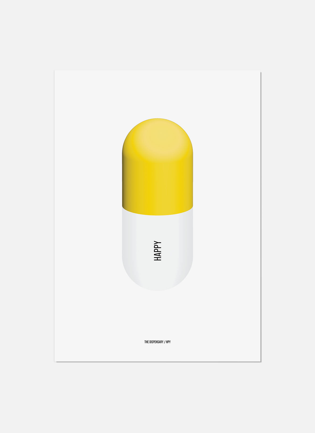 Happy Pill Art Print