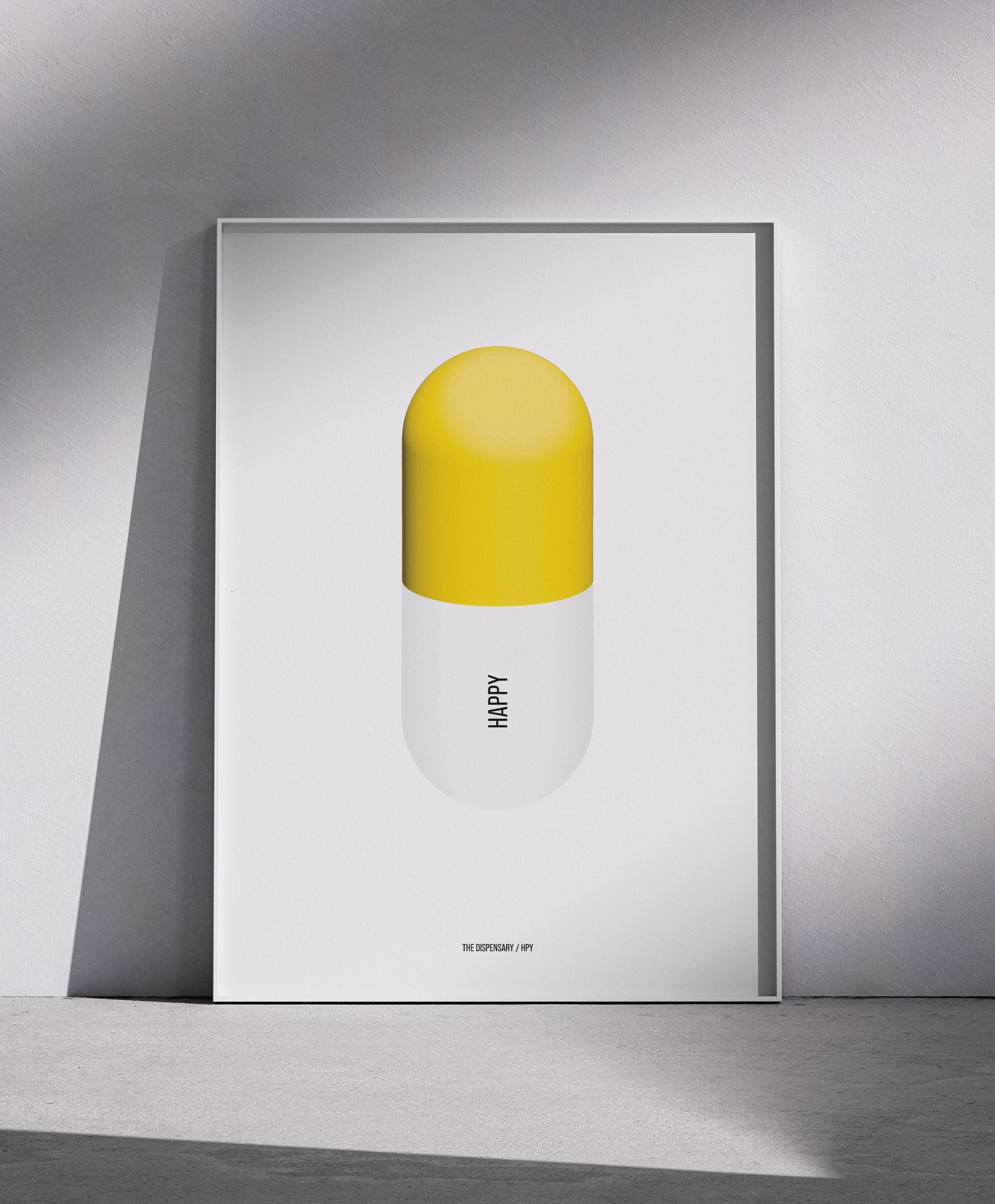 Happy Pill Art Print