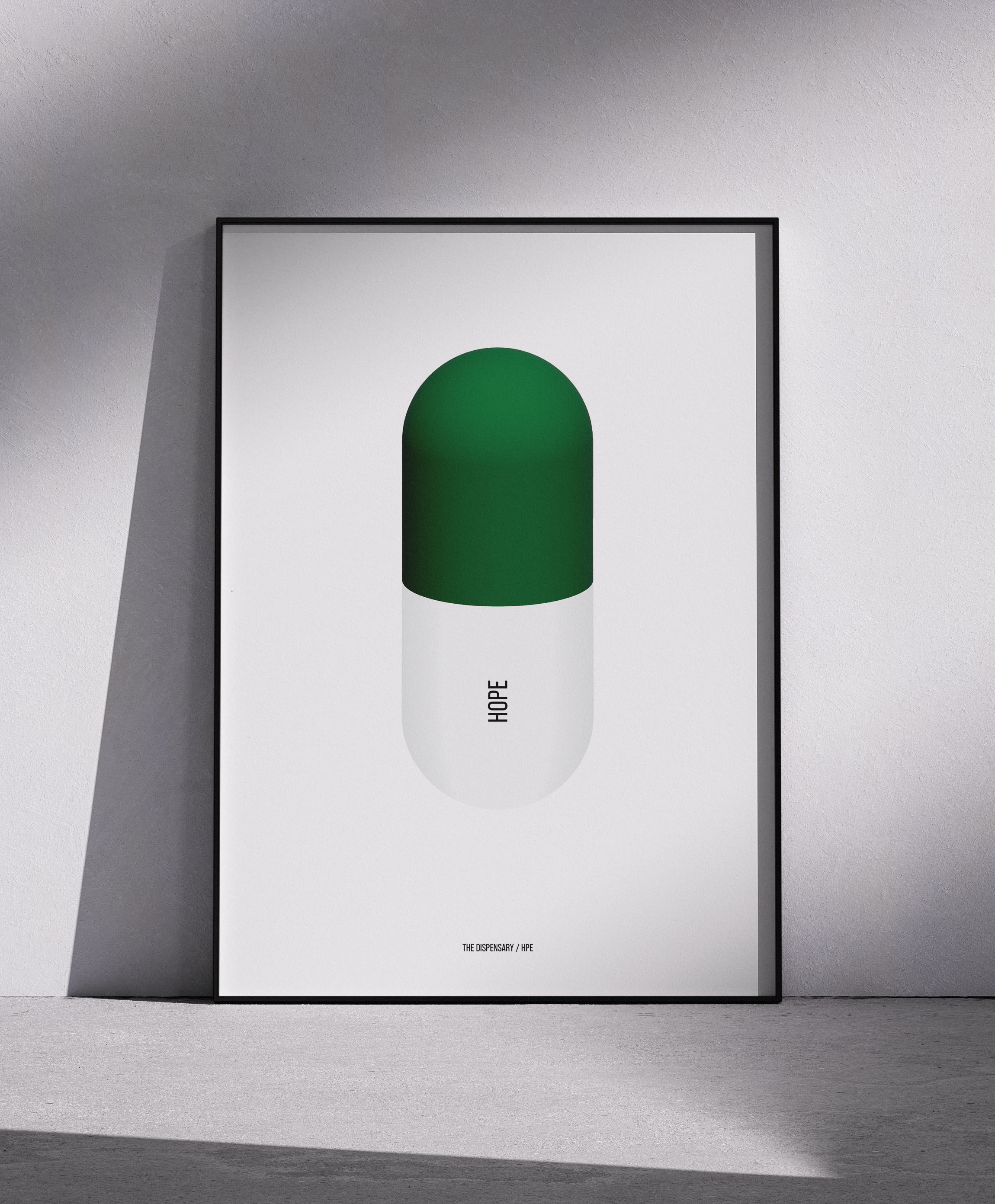 Hope Pill Art Print