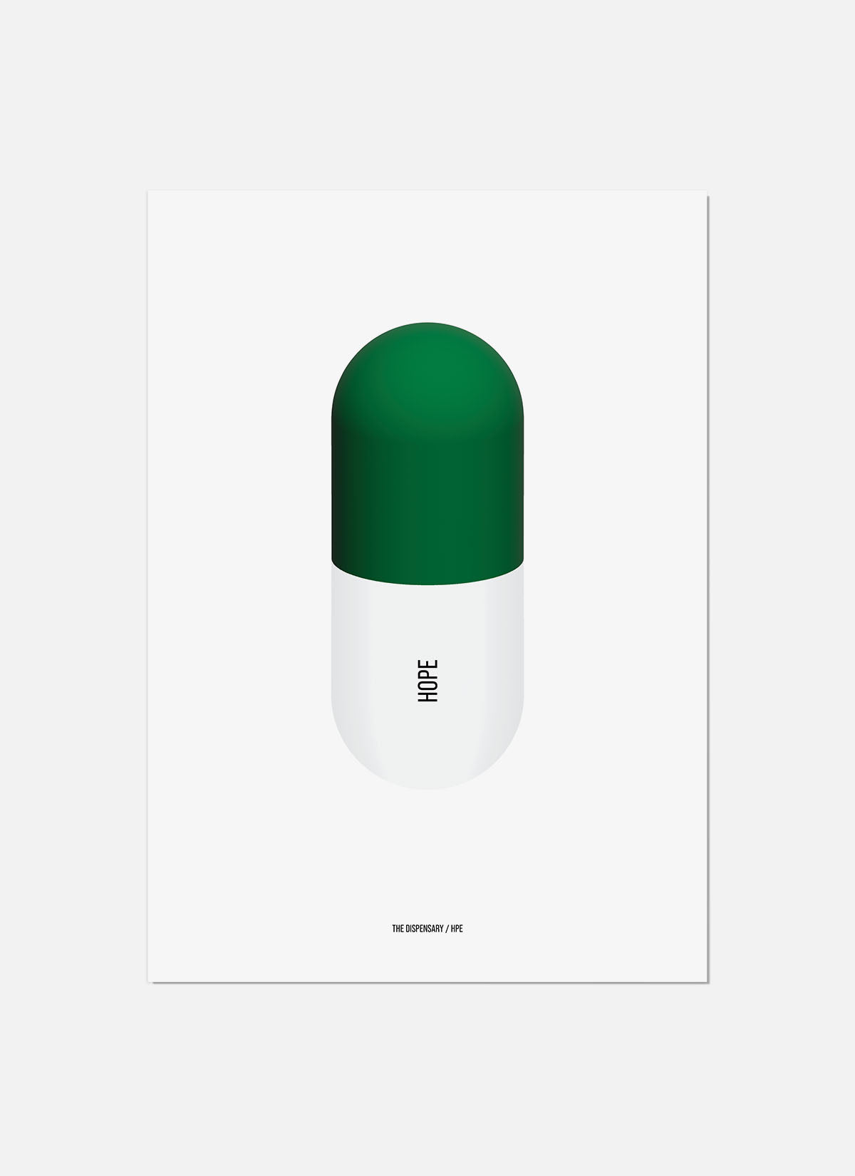 Hope Pill Art Print