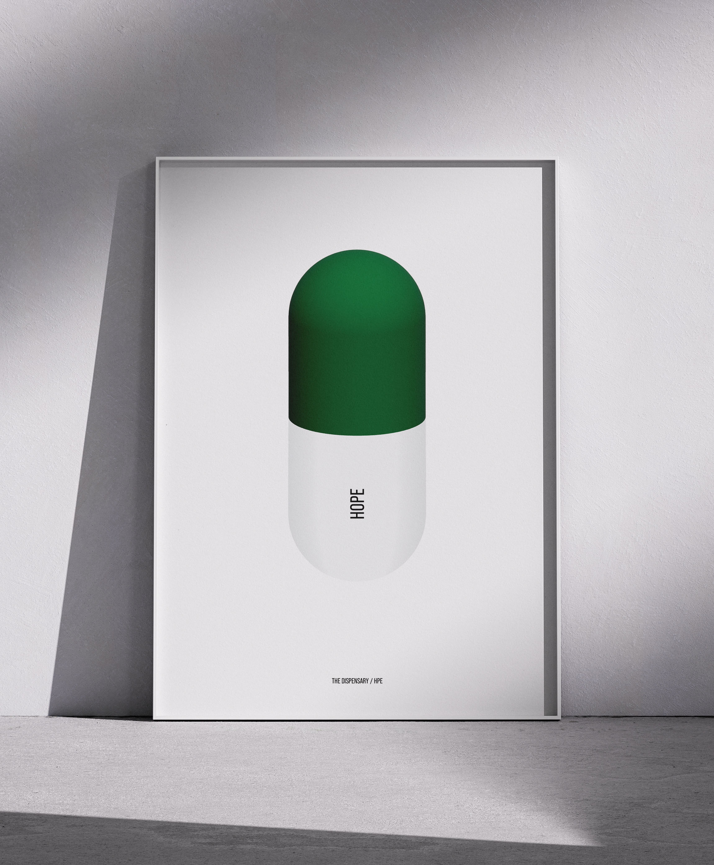 Hope Pill Art Print
