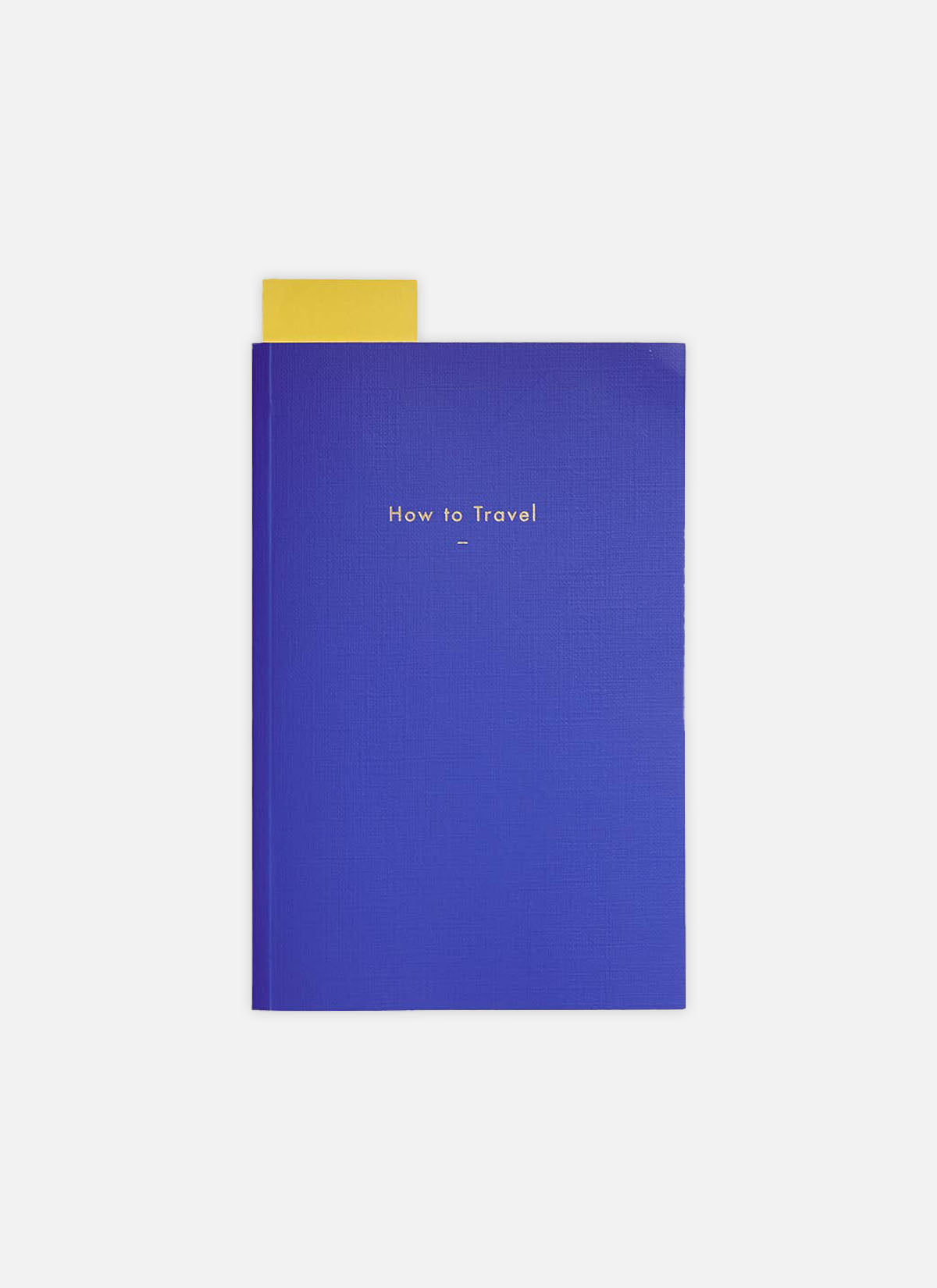 How To Travel Book