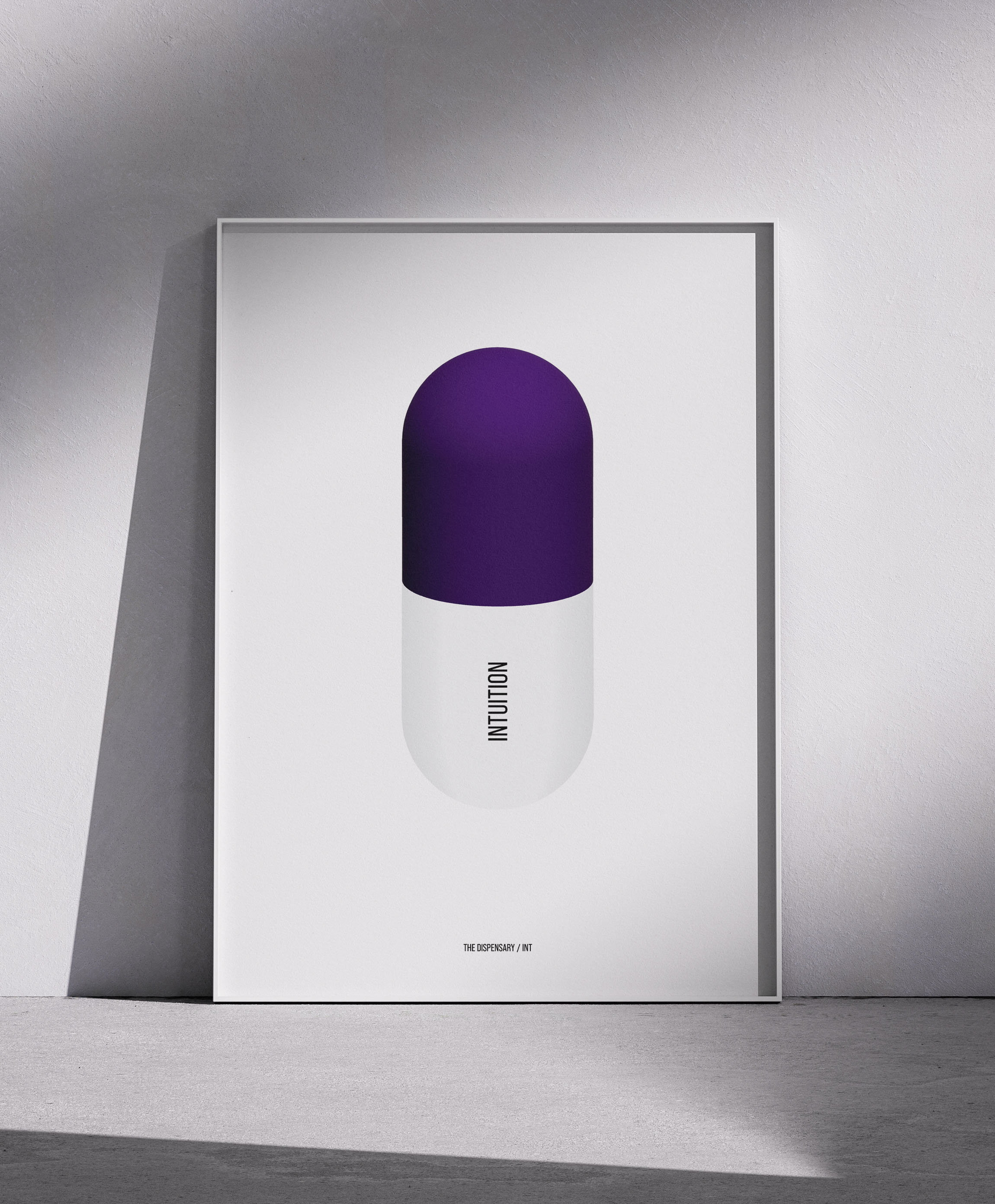 Intuition Pill Art Print