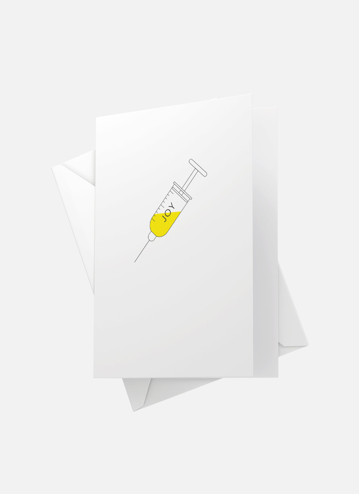 Injection of Joy Greeting Card