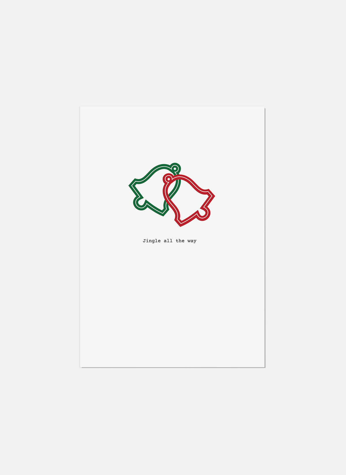 Jingle All The Way Christmas Card