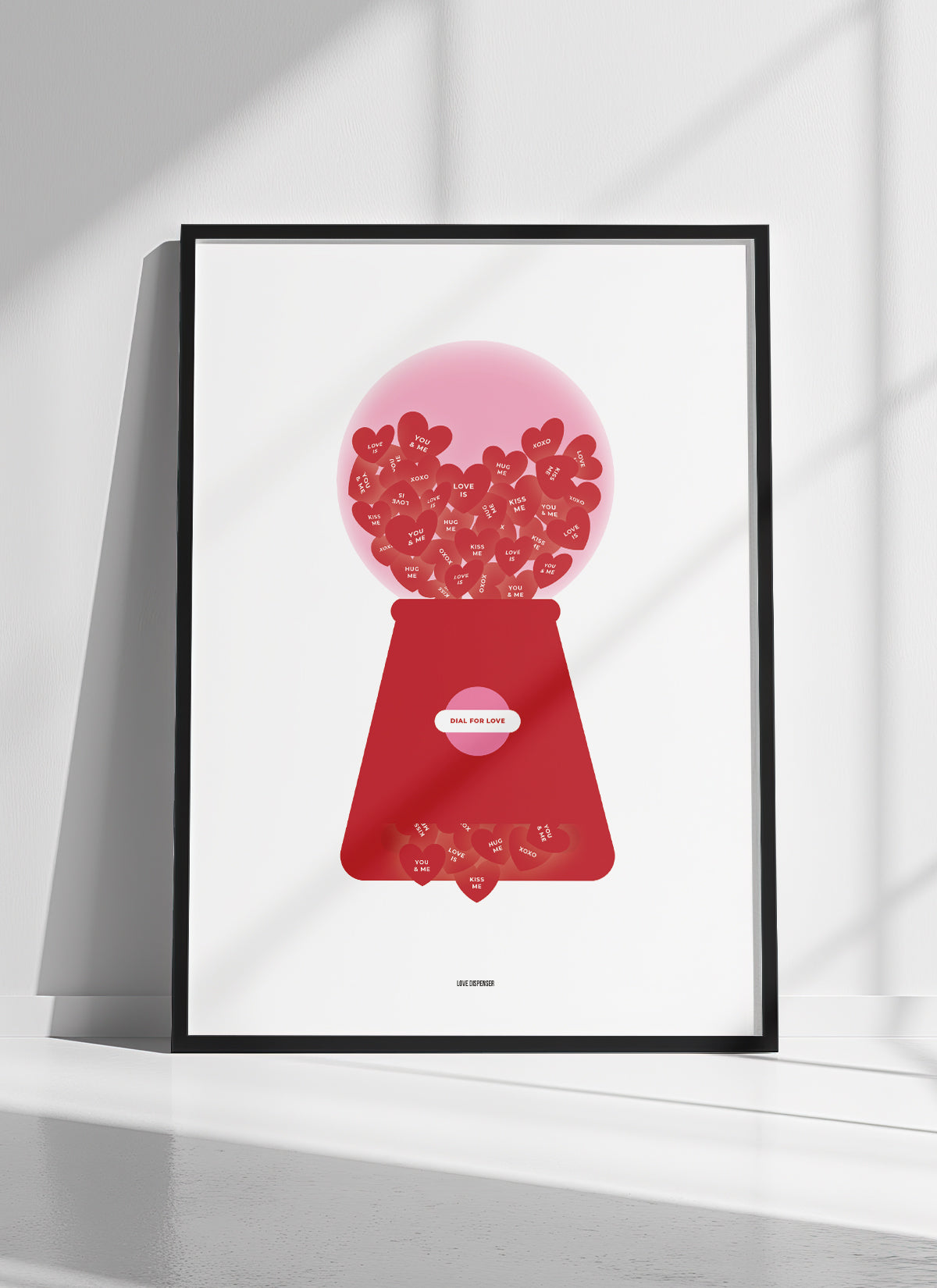 Love Dispenser Art Print