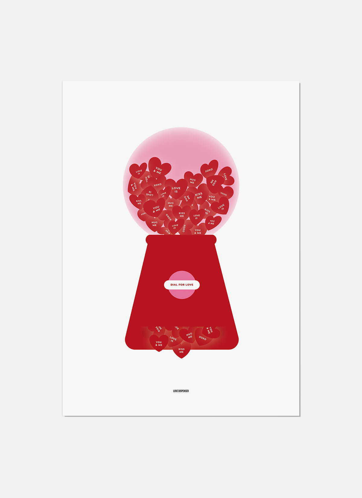 Love Dispenser Art Print