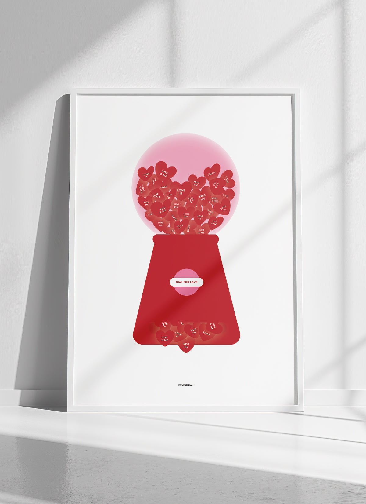 Love Dispenser Art Print