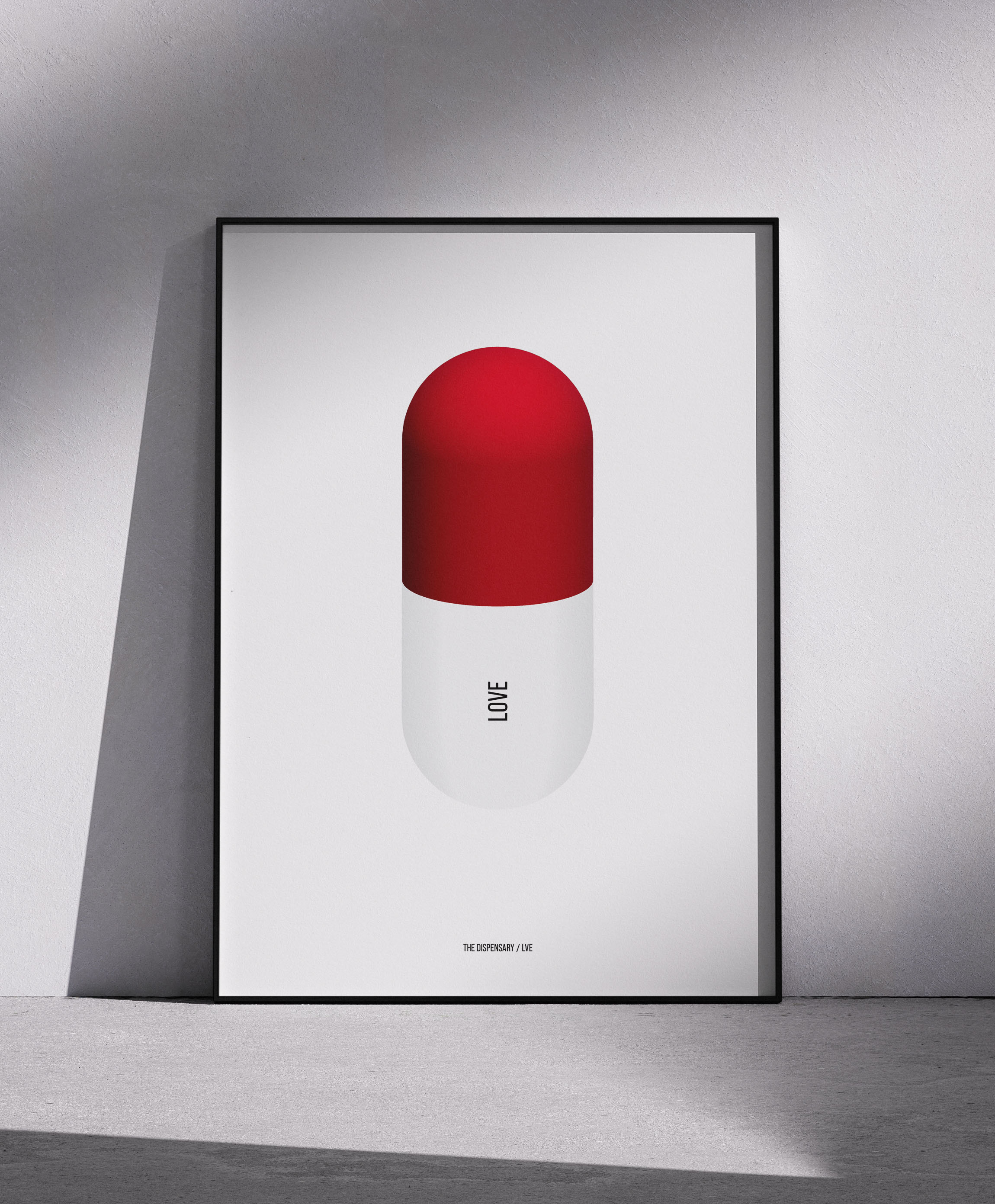 Love Pill Art Print
