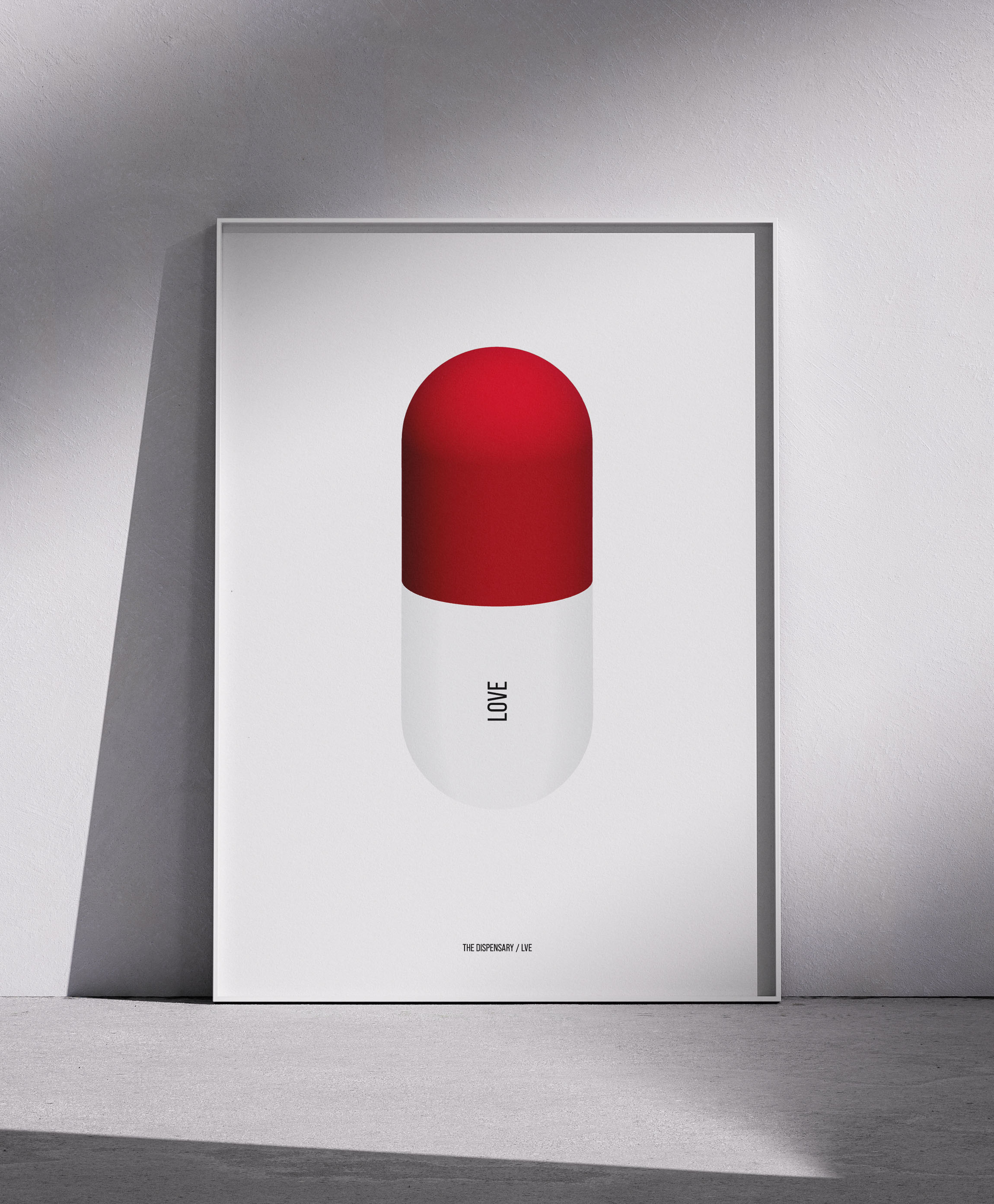 Love Pill Art Print