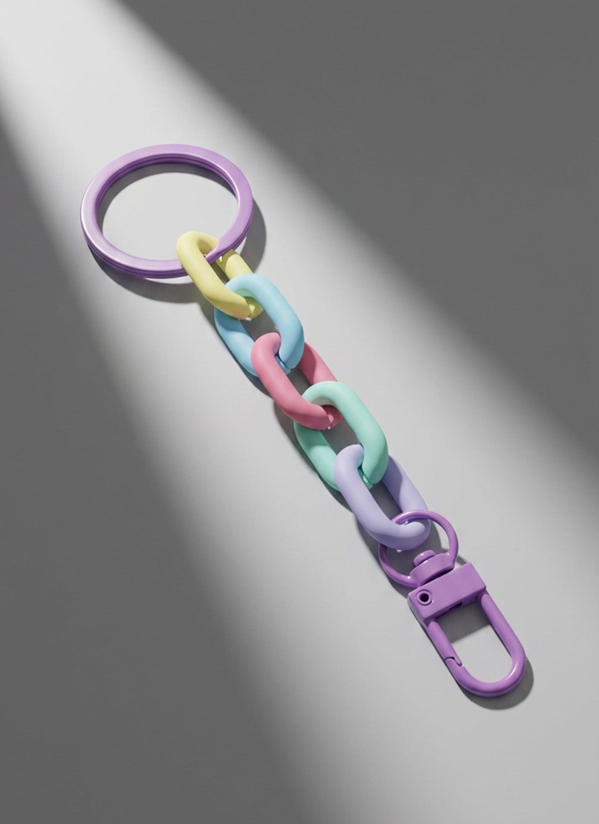 Lilac Pastel Play Keychain