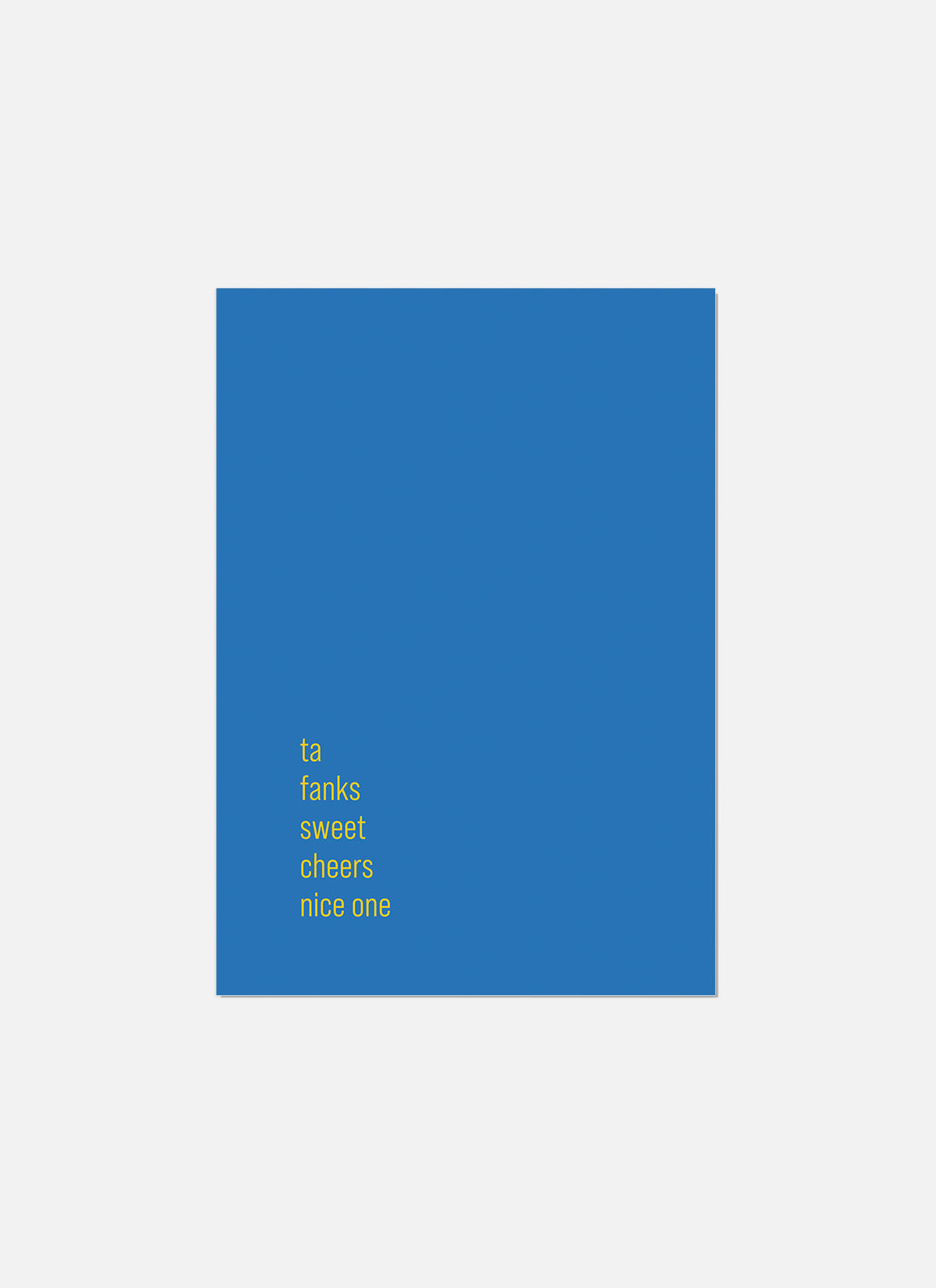 Much Appreciated Greeting Card