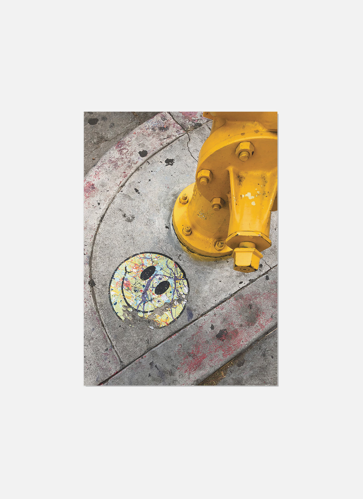 Smiley NYC Postcard