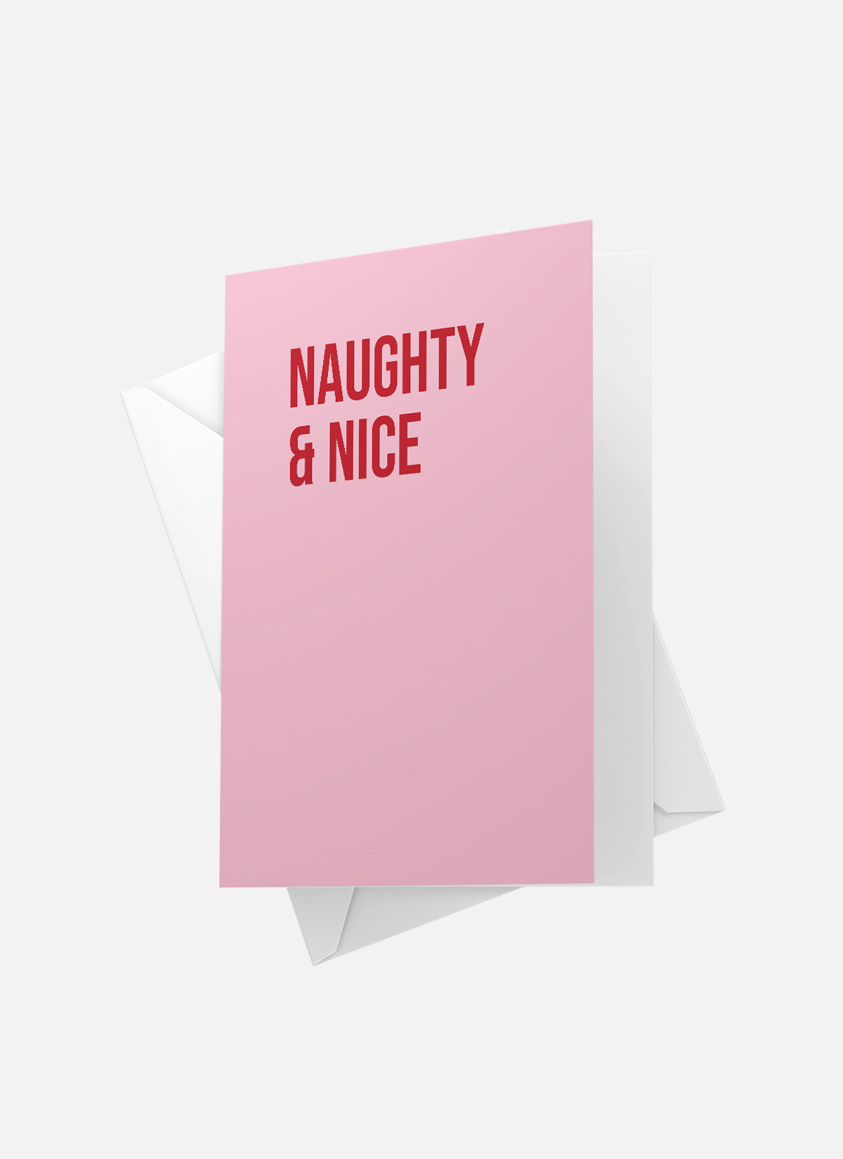 Naughty & Nice... Christmas Card