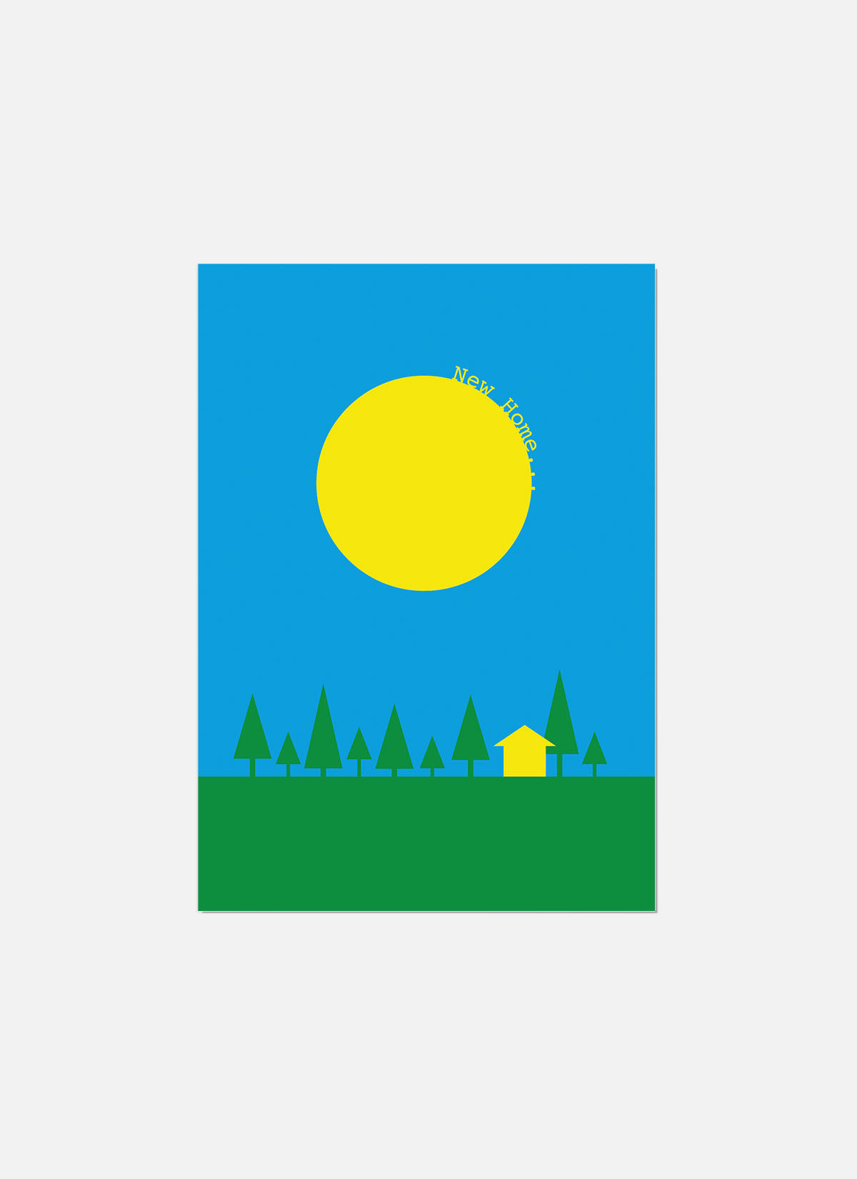 New Home Greeting Card