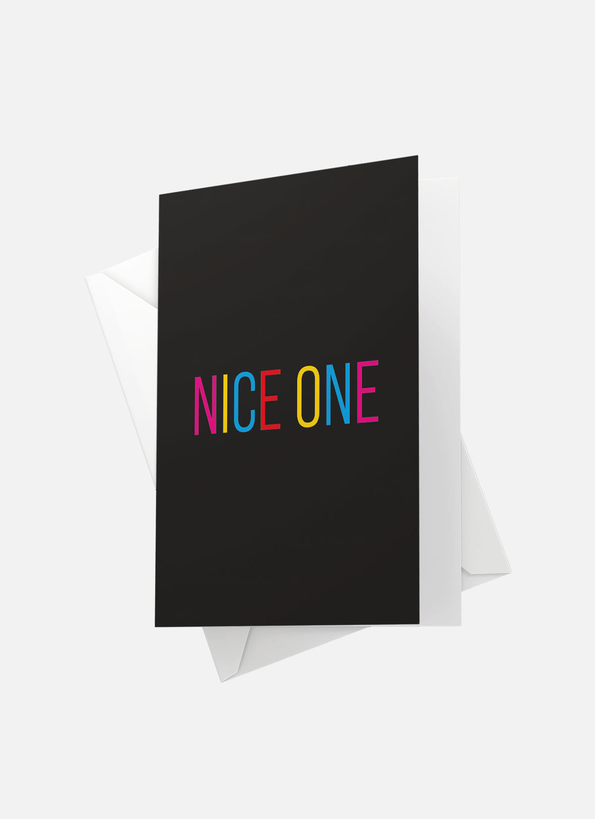 Nice One Greeting Card