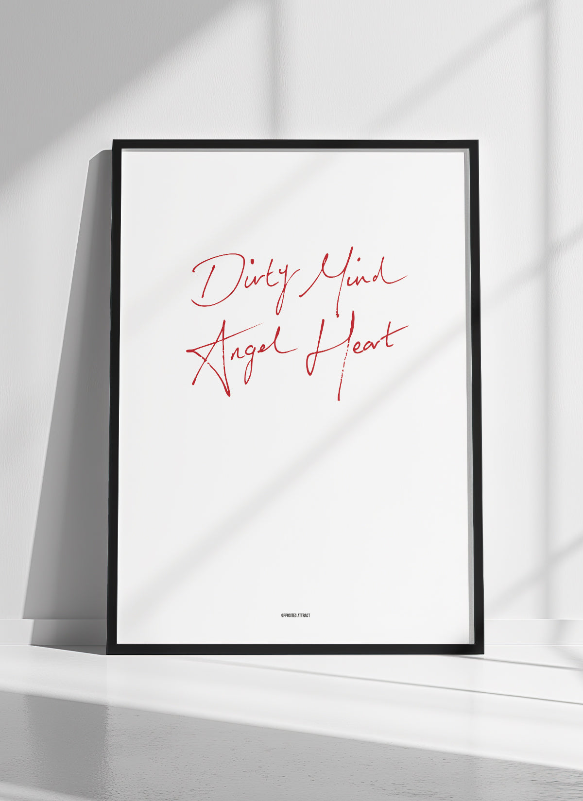 Opposites Attract Art Print