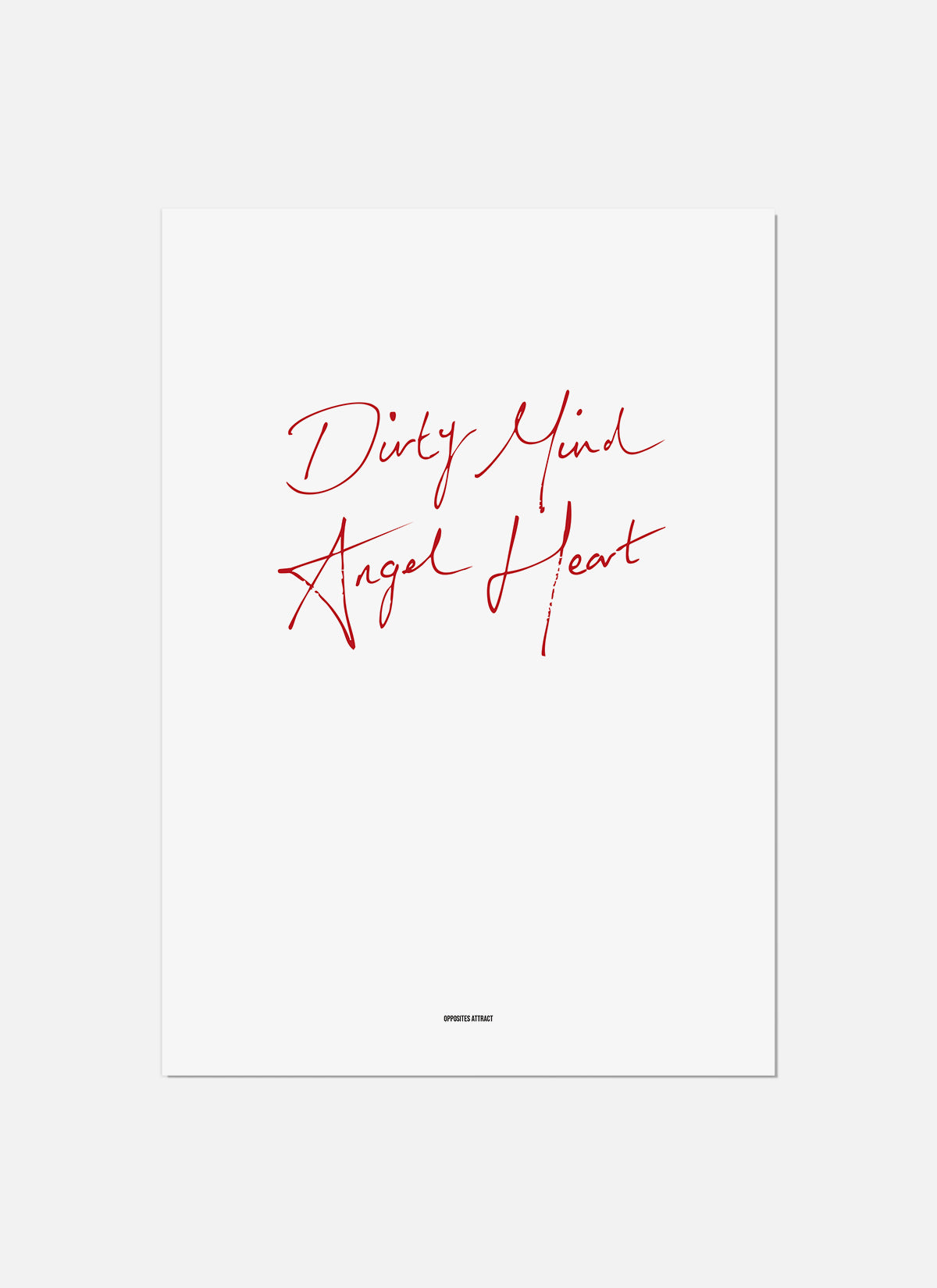 Opposites Attract Art Print