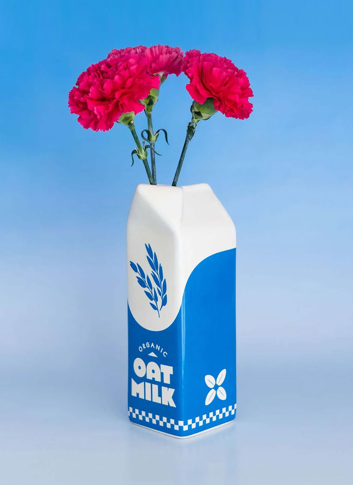 Porcelain Oat Milk Vase