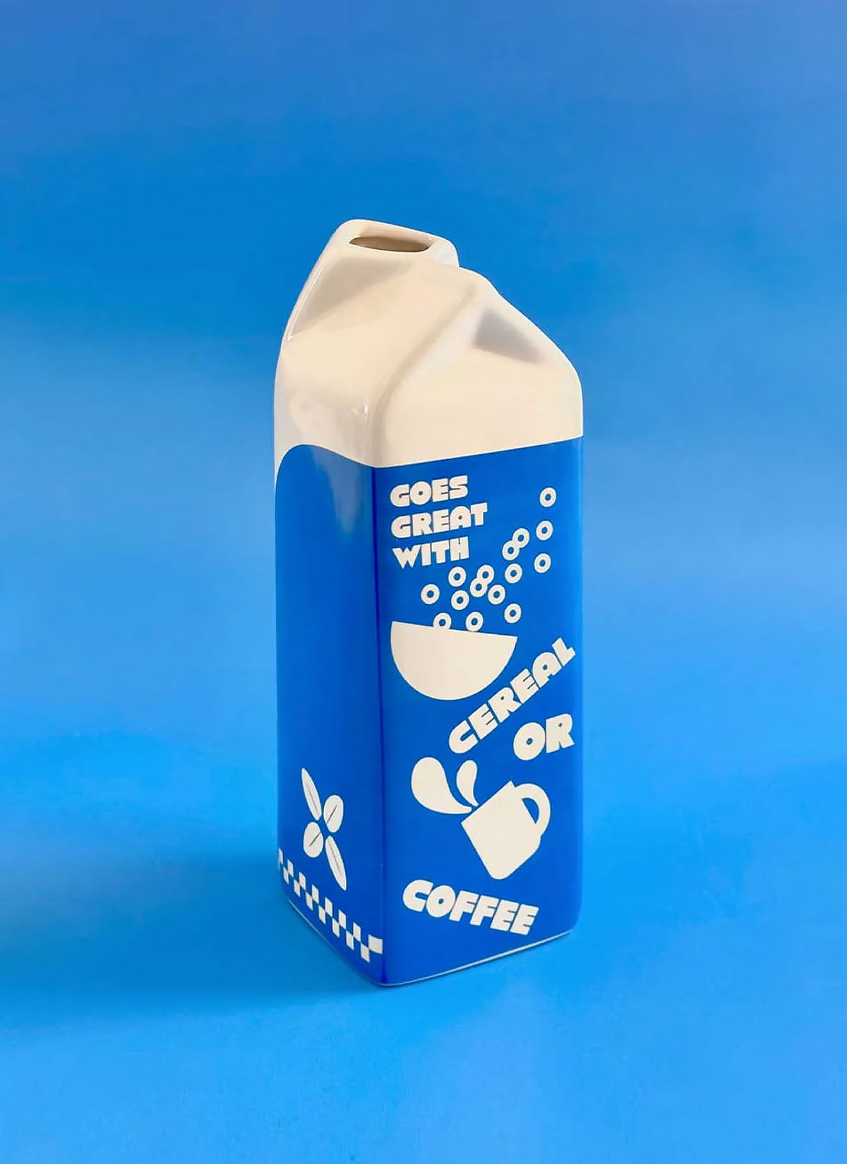 Porcelain Oat Milk Vase