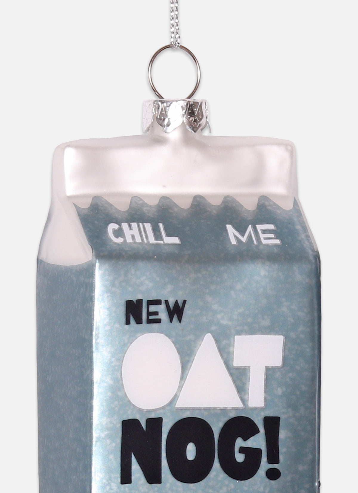 Oat Nog Glass Bauble